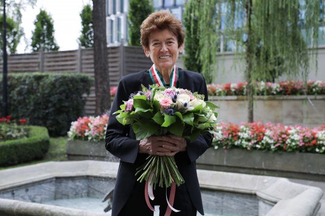 Ursula von Rydingsvard uhonorowana Złotym Medalem Gloria Artis, fot. Danuta Matloch 6