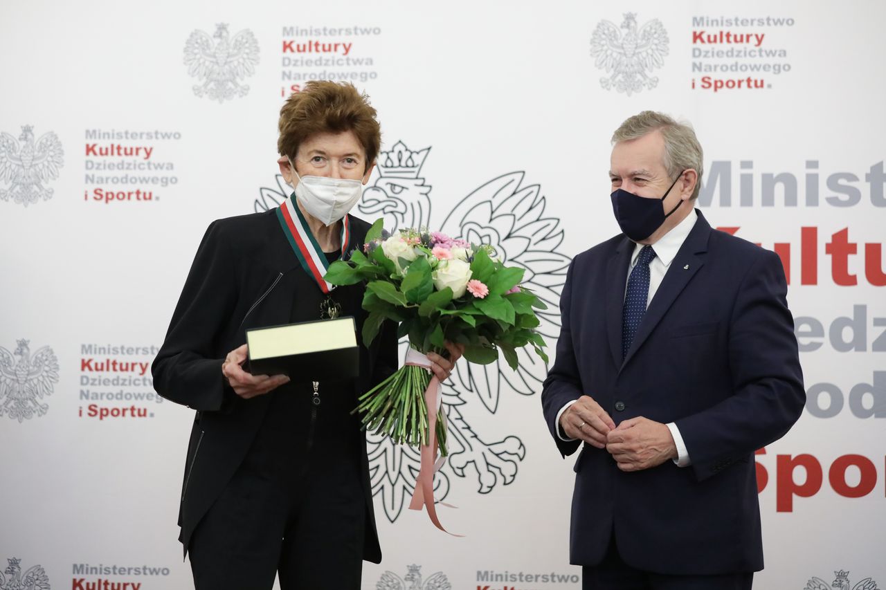 Ursula von Rydingsvard uhonorowana Złotym Medalem Gloria Artis, fot. Danuta Matloch