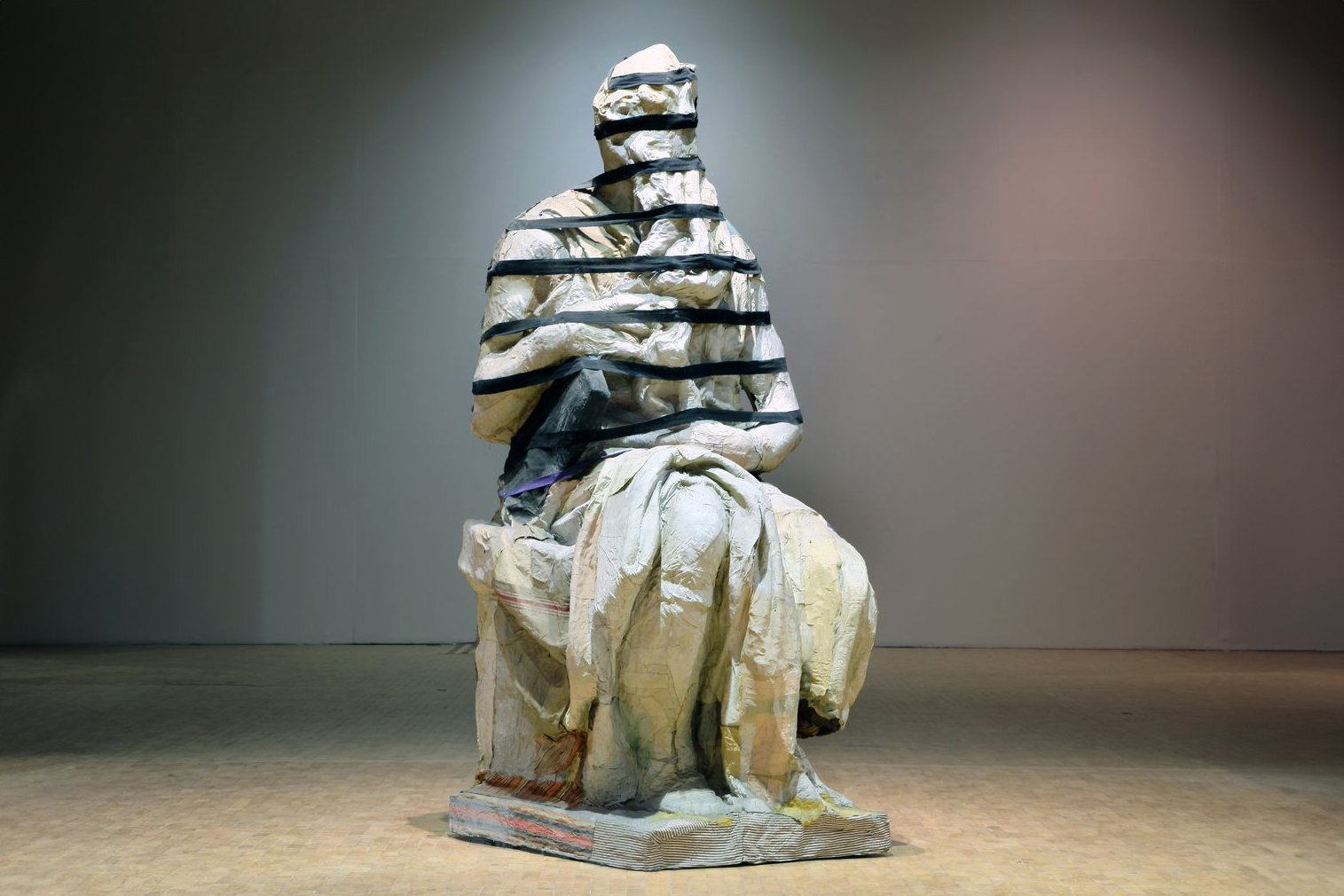 Rzeźba pn. Mojżesz, autor KwieKulik. Zdjęcie Jan Gaworski CRP